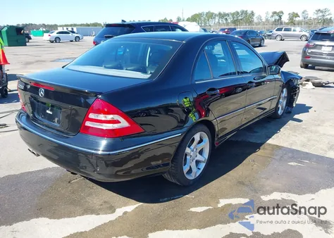 2007 Mercedes-Benz C 230 Sport из США, поврежденный, VIN WDBRF52H67F880746